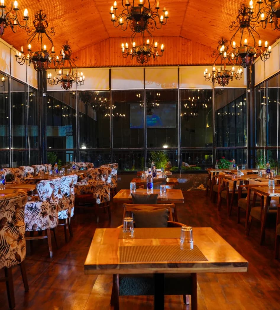 Burans Luxury Resort Restaurant Dining Area