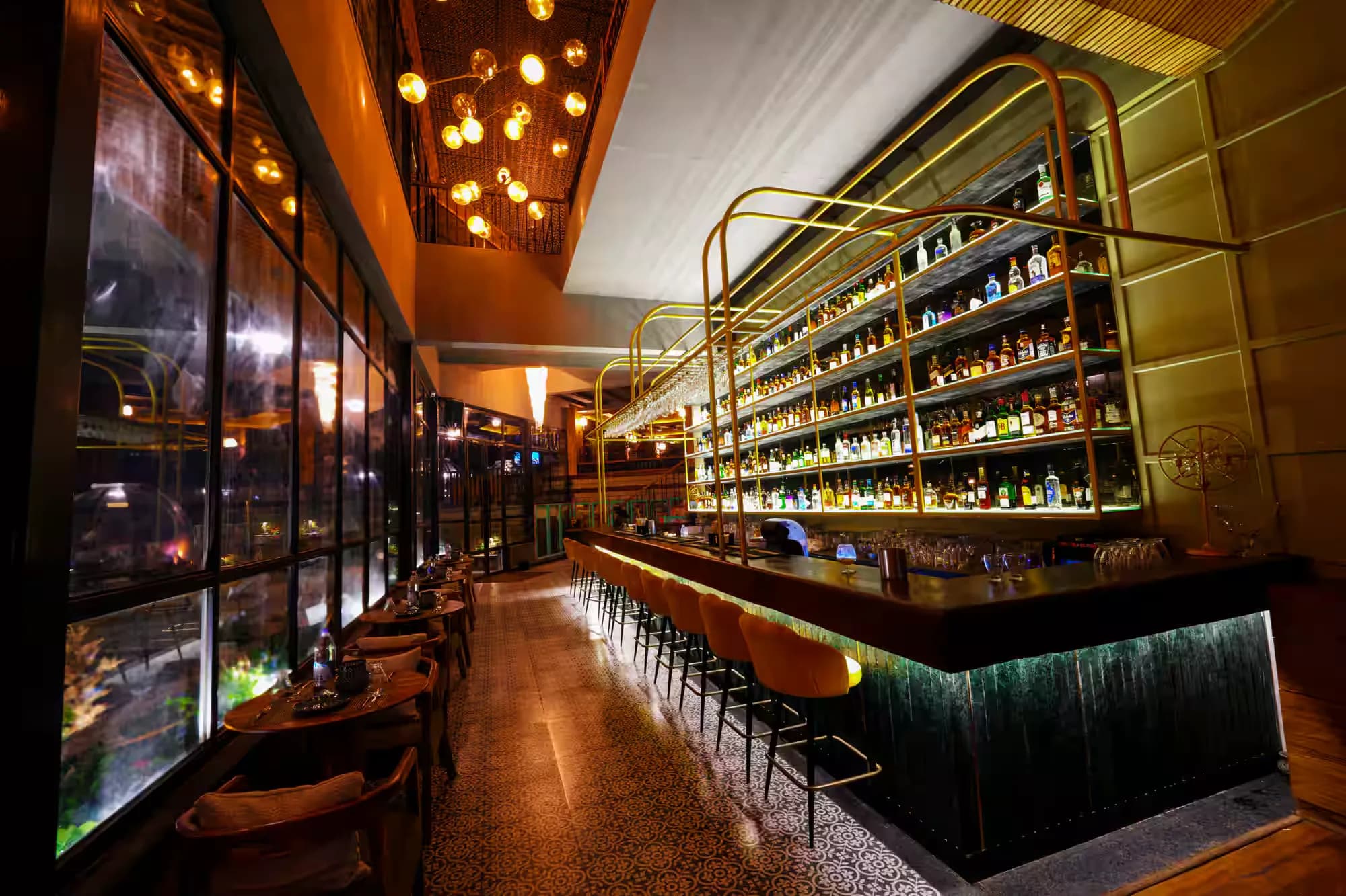 Bar interior